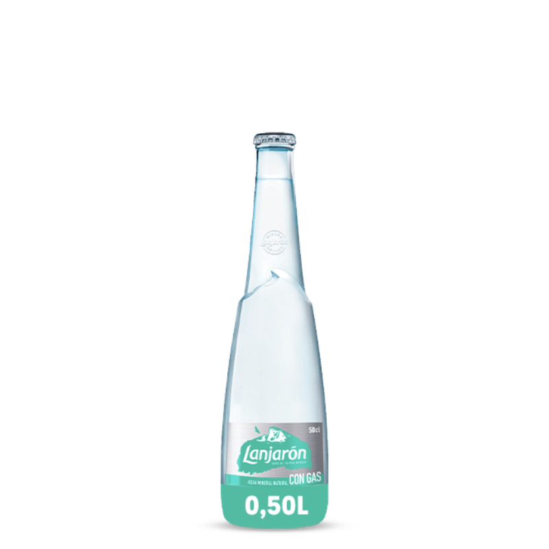 Agua Con Gas Lanjaron 0.33 cl