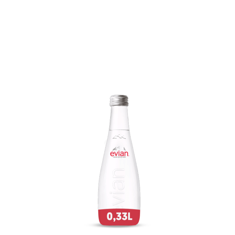 Evian-0-33L-Vidrio-label